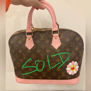 Authentic Louis Vuitton Alma PM bag